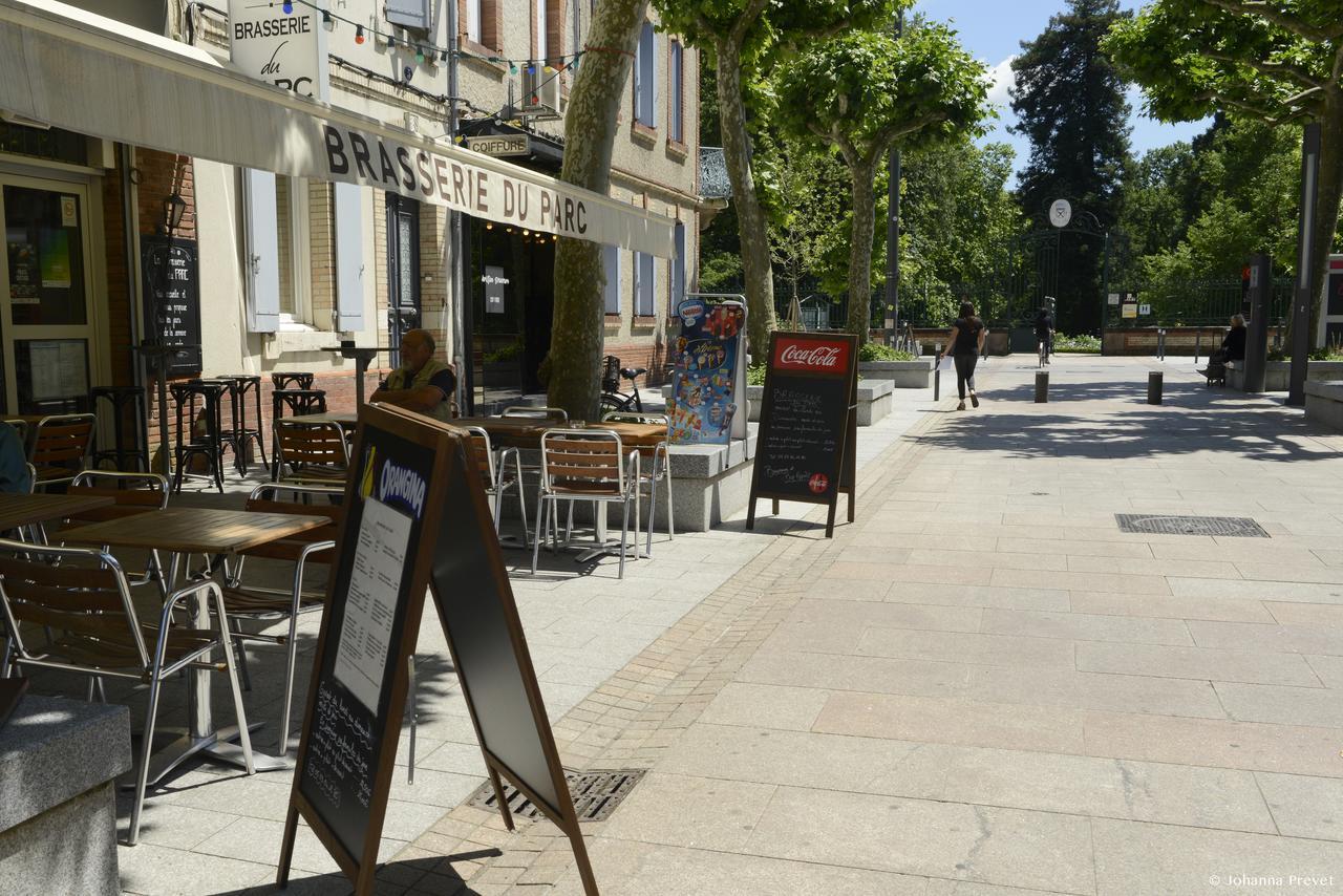 Hotel Brasserie Du Parc Albi Exteriér fotografie